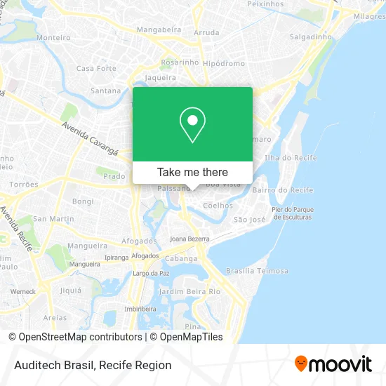 Auditech Brasil map