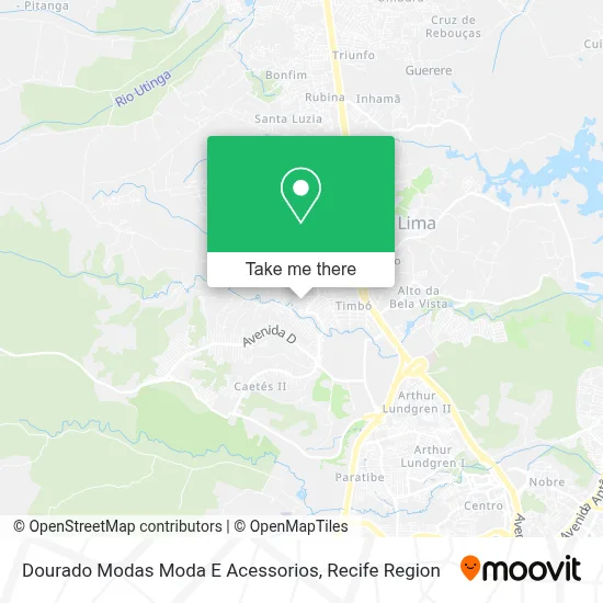 Dourado Modas Moda E Acessorios map