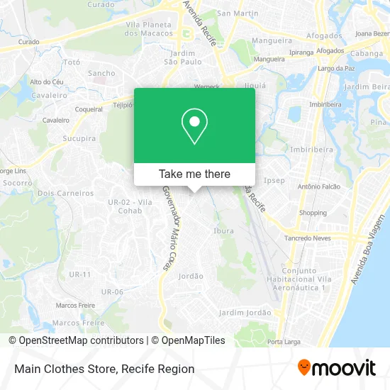 Main Clothes Store map