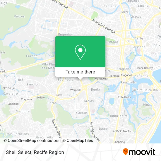Shell Select map