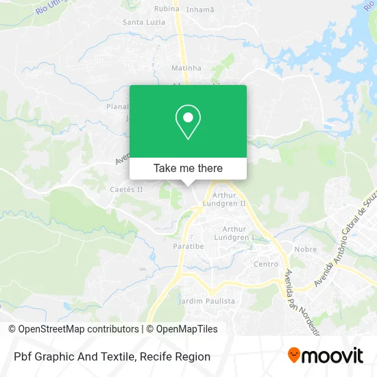 Pbf Graphic And Textile map