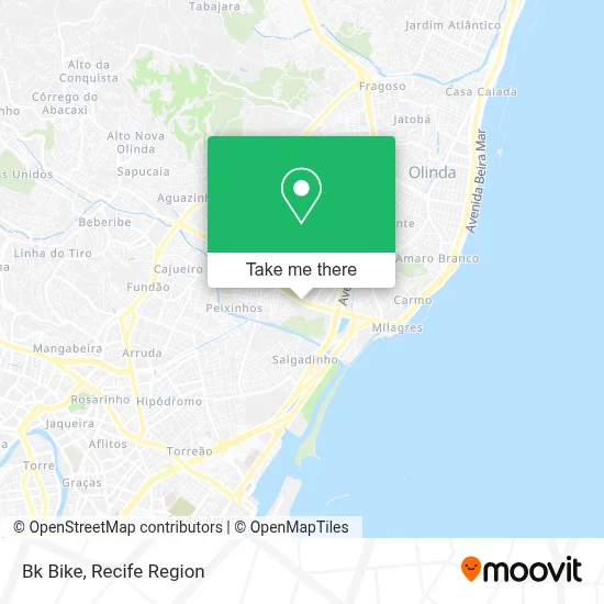 Bk Bike map