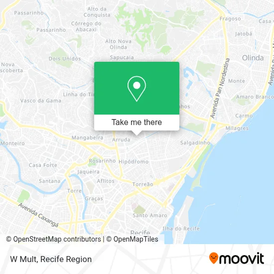 W Mult map