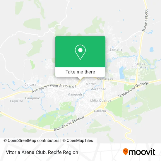 Vitoria Arena Club map