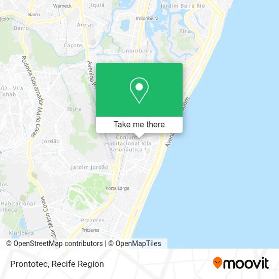 Prontotec map