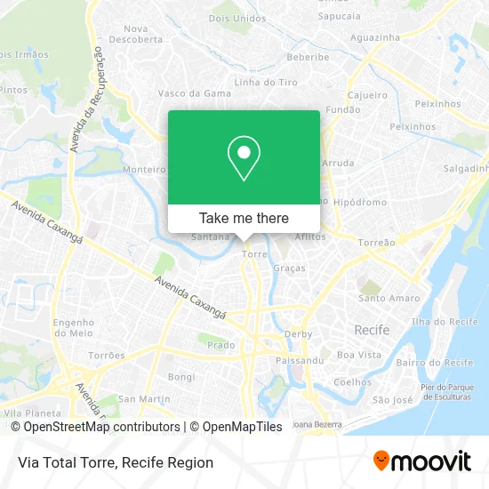 Via Total Torre map