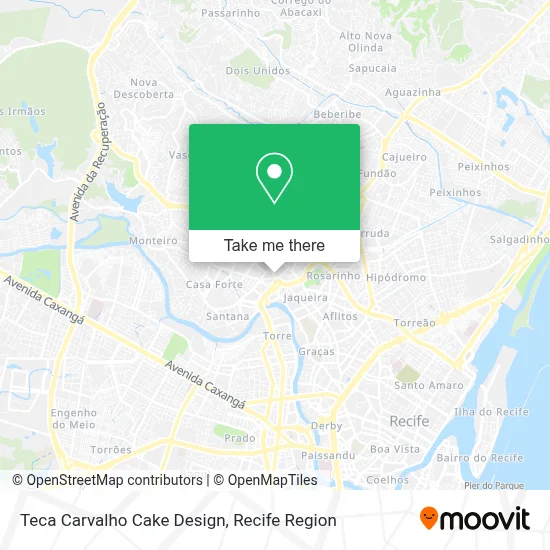Teca Carvalho Cake Design map