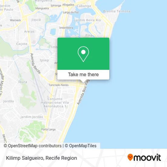 Kilimp Salgueiro map