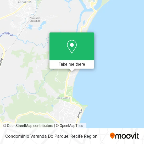 Condominio Varanda Do Parque map