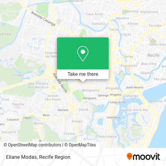 Eliane Modas map
