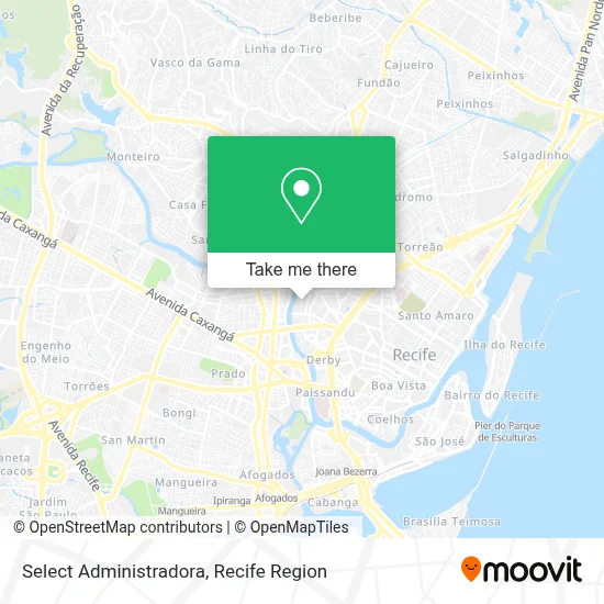Select Administradora map