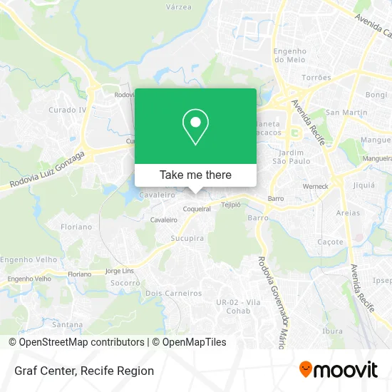 Graf Center map
