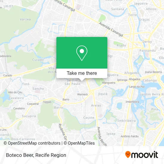 Boteco Beer map