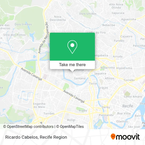 Ricardo Cabelos map