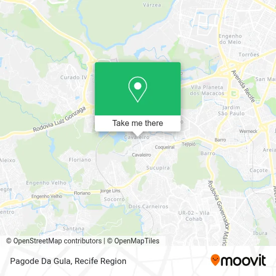Pagode Da Gula map