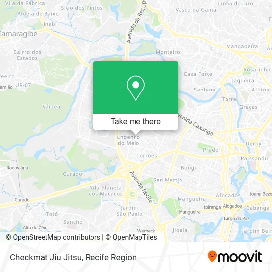 Checkmat Jiu Jitsu map