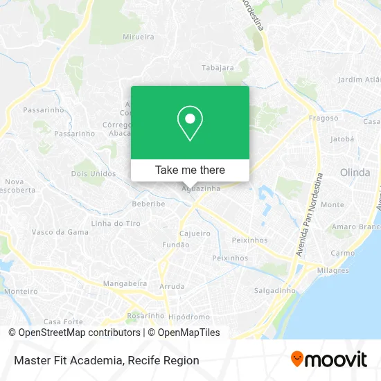 Master Fit Academia map