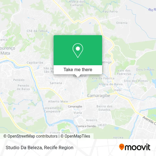 Studio Da Beleza map