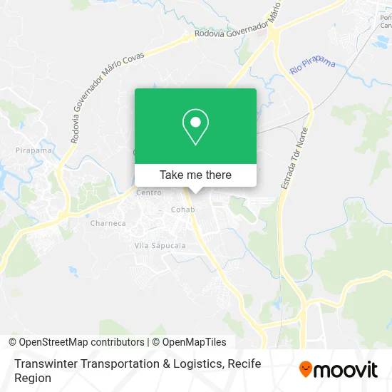 Transwinter Transportation & Logistics map