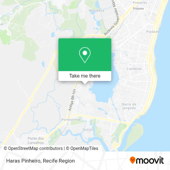 Haras Pinheiro map