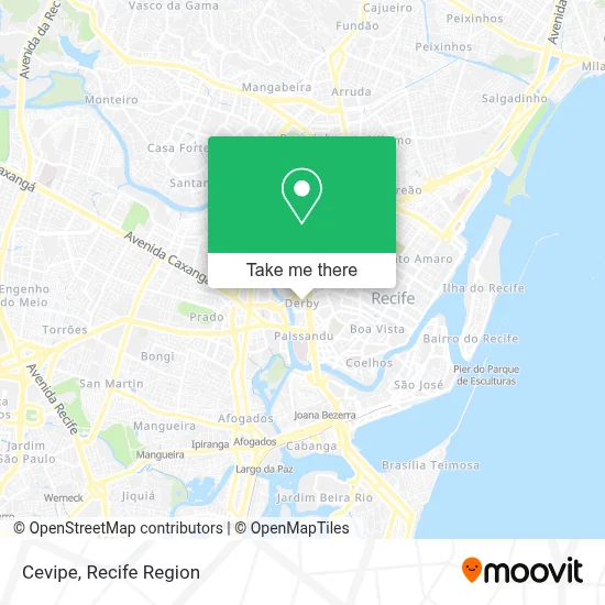 Cevipe map