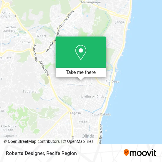 Roberta Designer map