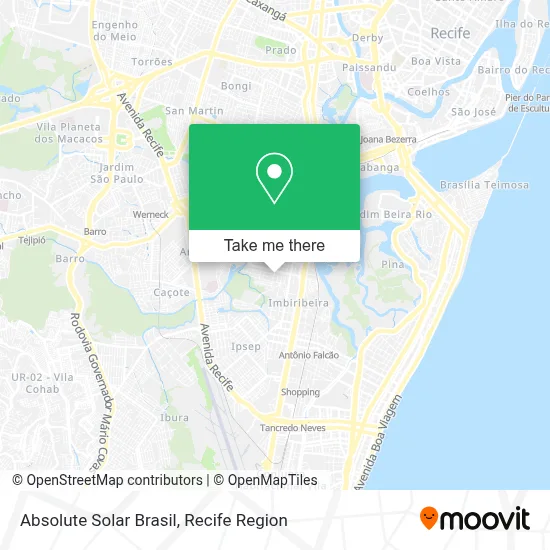 Absolute Solar Brasil map