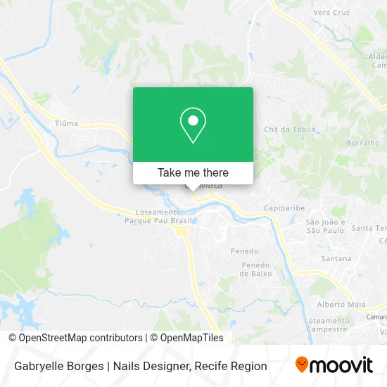 Gabryelle Borges | Nails Designer map