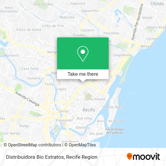 Distribuidora Bio Extratos map