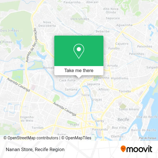Nanan Store map