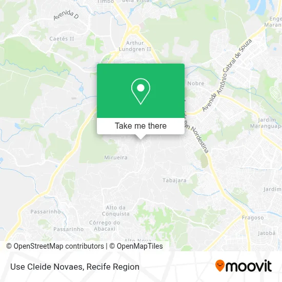 Use Cleide Novaes map