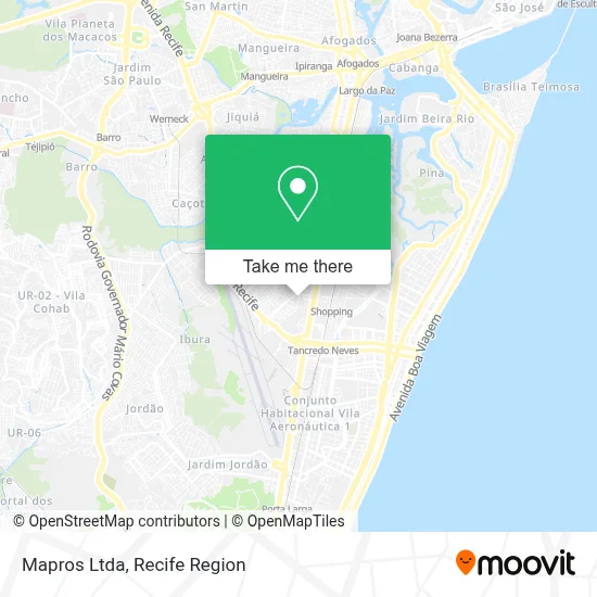 Mapros Ltda map
