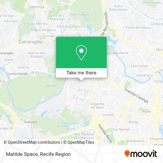 Matilde Space map