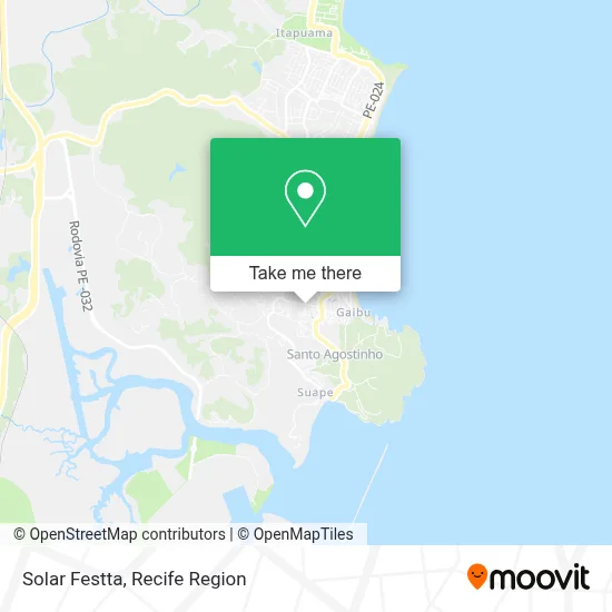 Solar Festta map