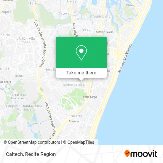Caltech map