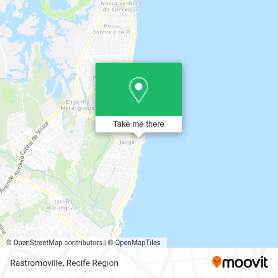 Rastromoville map