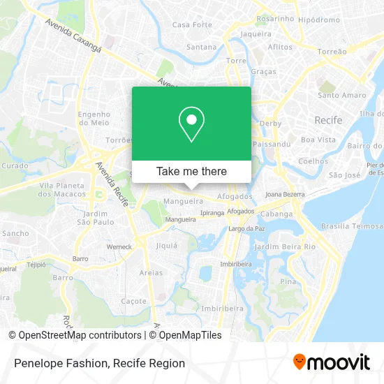 Penelope Moda map