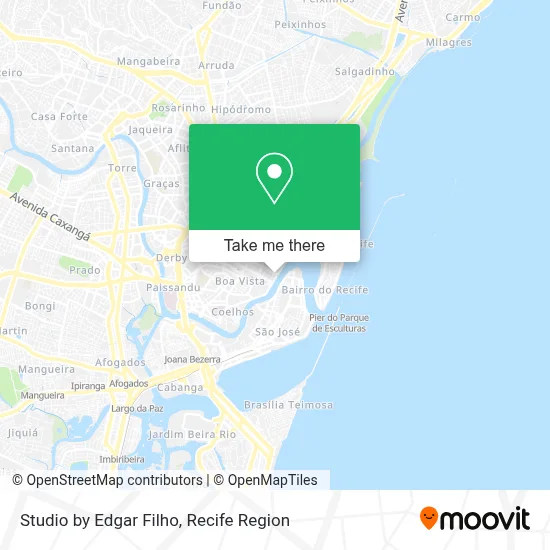 Studio by Edgar Filho map