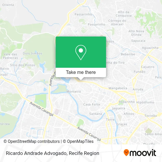 Ricardo Andrade Advogado map