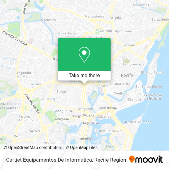 Cartjet Equipamentos De Informatica map