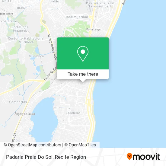 Padaria Praia Do Sol map