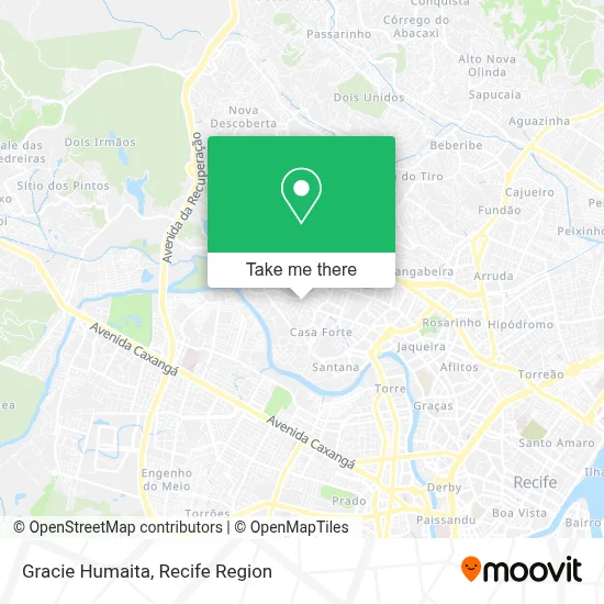 Gracie Humaita map