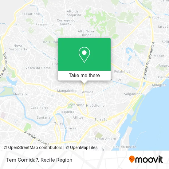 Tem Comida? map