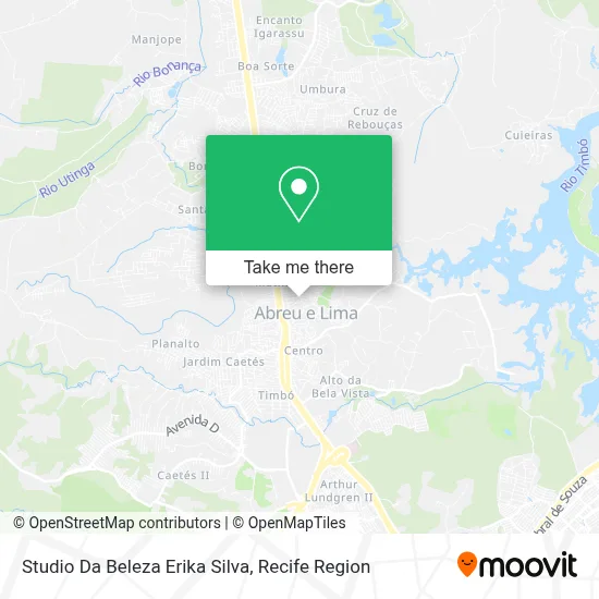 Studio Da Beleza Erika Silva map