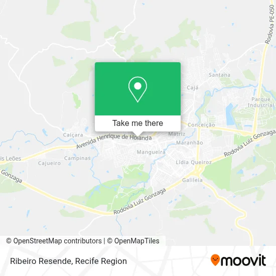 Ribeiro Resende map