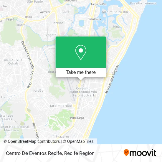 Centro De Eventos Recife map