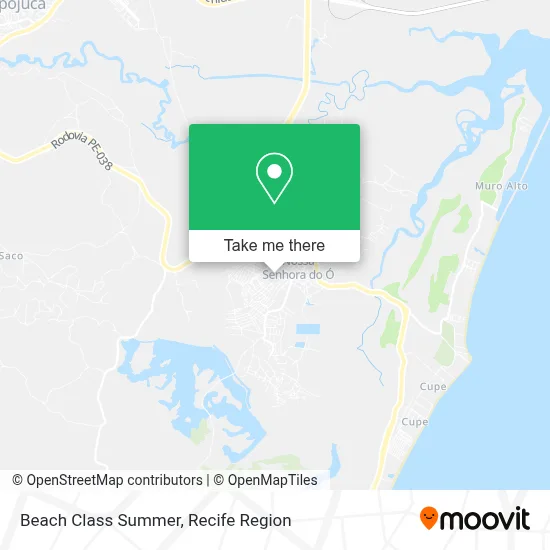 Beach Class Summer map