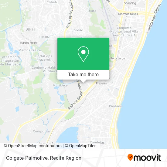 Colgate-Palmolive map
