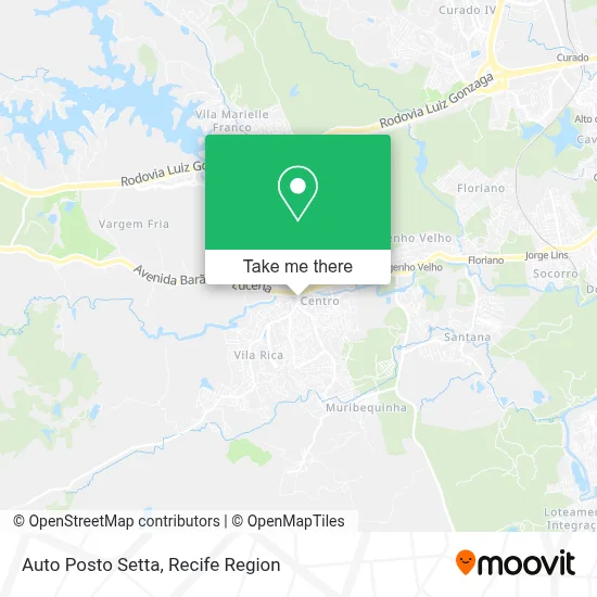 Auto Posto Setta map