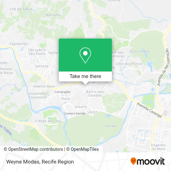 Weyne Modas map
